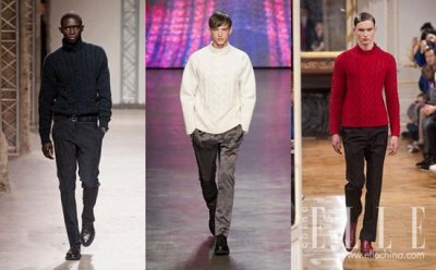 这个秋冬最时髦毛衣的5种暖男造型