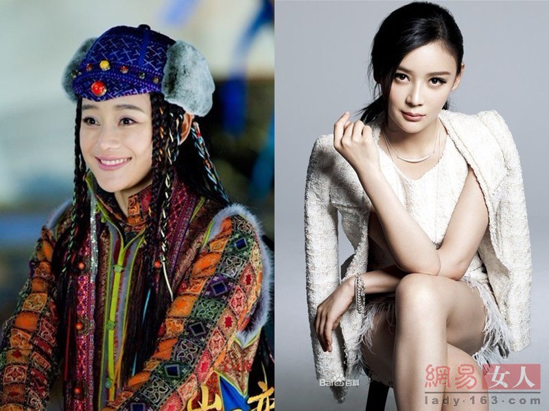 《山河恋美人无泪》，袁姗姗饰演大玉儿。