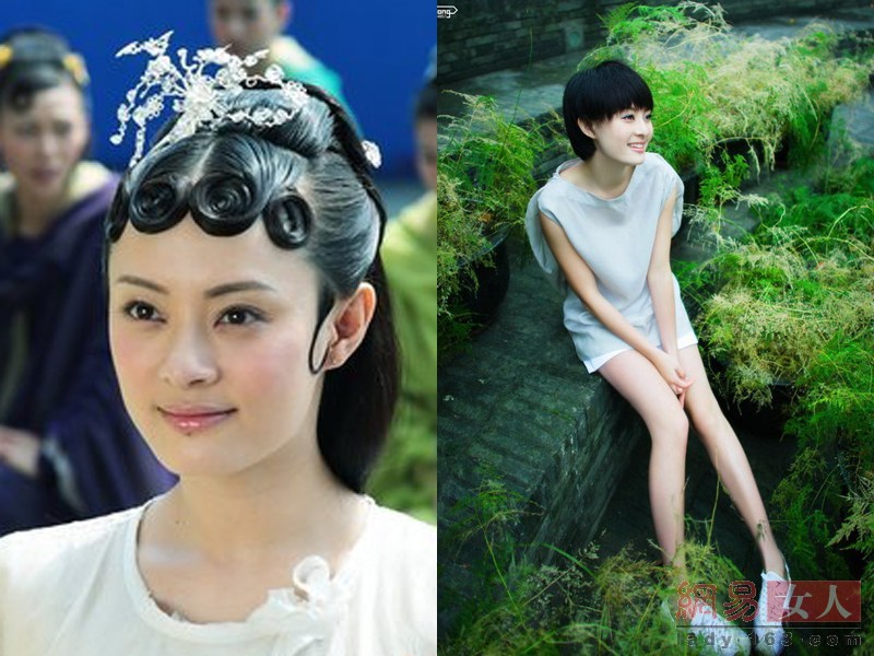 《画壁》中仙女姐姐“芍药”由孙俪扮演，穿着飘逸、形象清纯、气质冷艳。