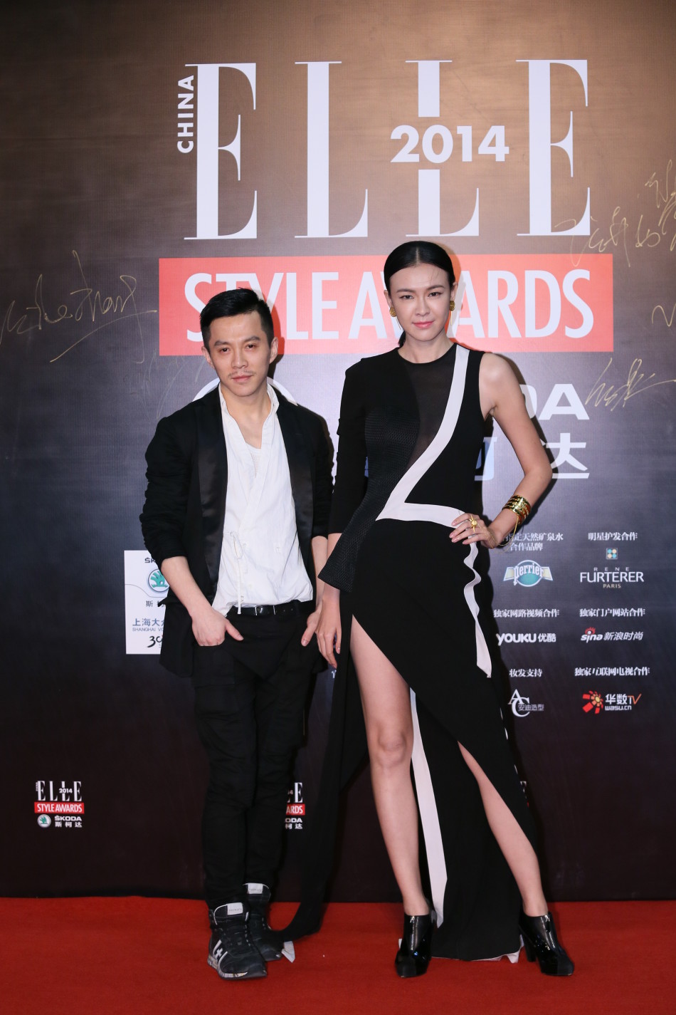 2014ELLE风尚大登陆上海世博园！杨幂、唐嫣、倪妮、李易峰等近百位ELLE的明星及设计师好友亮相红毯。
