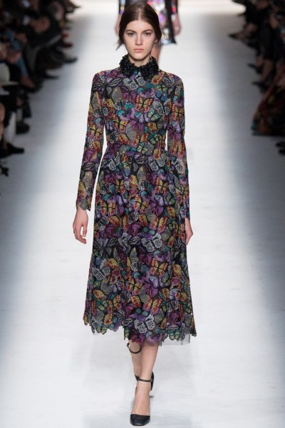 Valentino 2014秋冬巴黎国际时装周