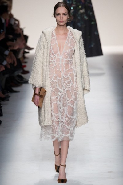 Valentino 2014秋冬巴黎国际时装周