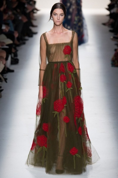 Valentino 2014秋冬巴黎国际时装周
