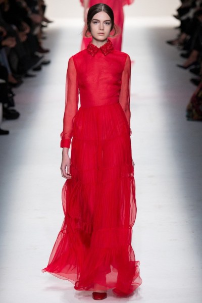 Valentino 2014秋冬巴黎国际时装周