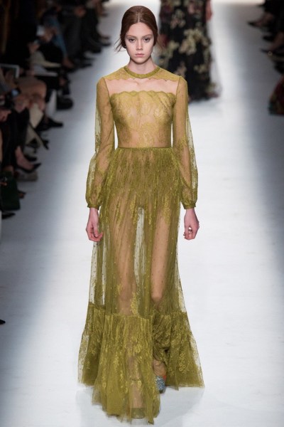 Valentino 2014秋冬巴黎国际时装周