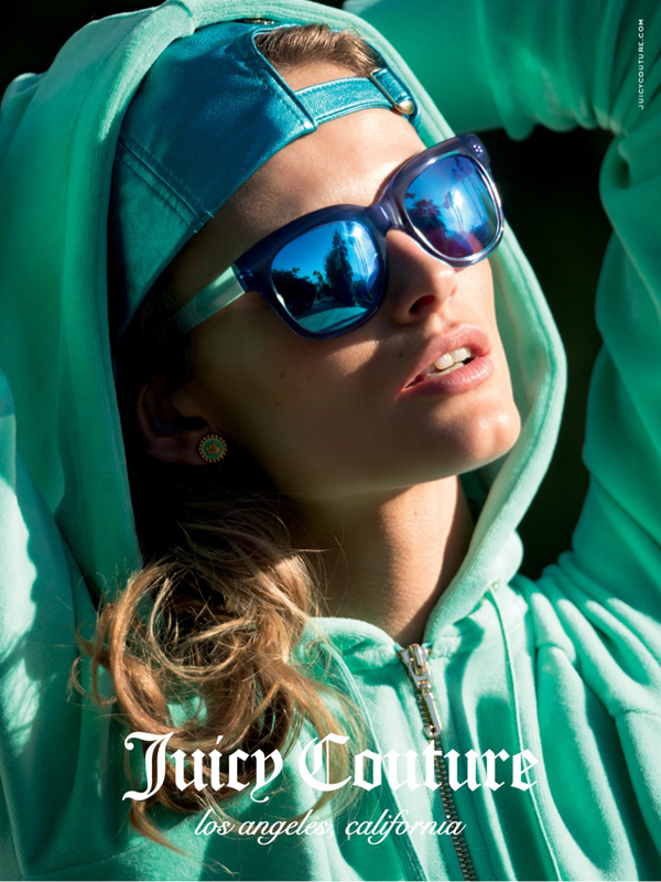 艾迪塔·维尔珂薇楚泰代言Juicy Couture 2015春夏系列广告