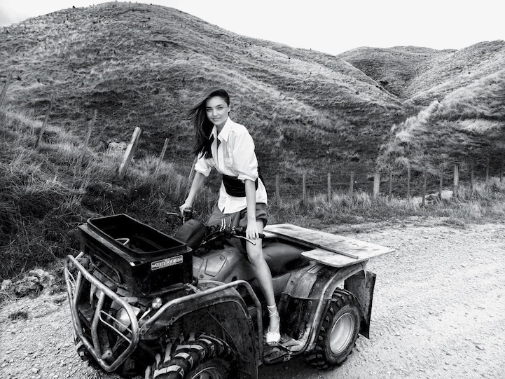 米兰达(Miranda Kerr)被爱抚摸的旅程